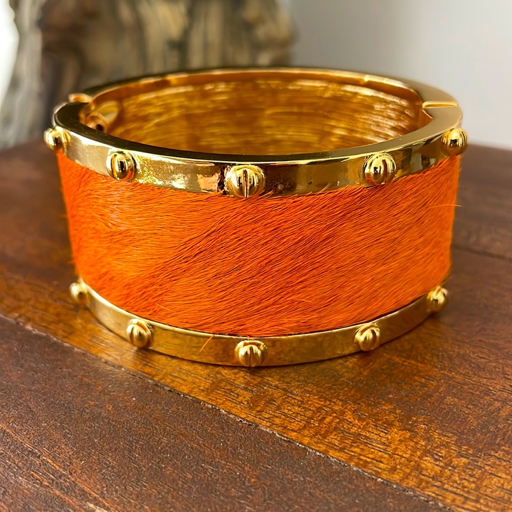 C. Wonder Gold Mohair Cuff bracelet